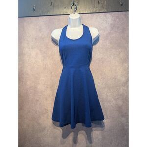 SHEIN backless fit and flare mini dress